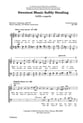 Sweetest Music Softly Stealing SATB choral sheet music cover